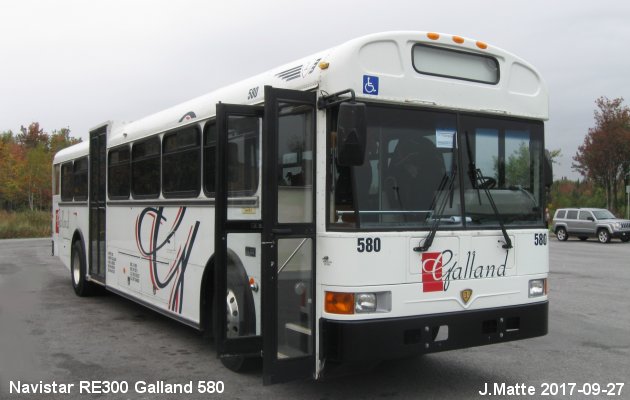 BUS/AUTOBUS: Navistar RE 300 2015 Galland