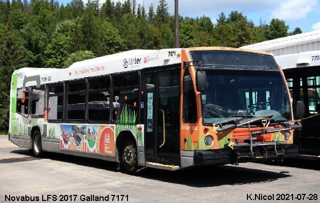 BUS/AUTOBUS: Novabus LFS 2017 Galland