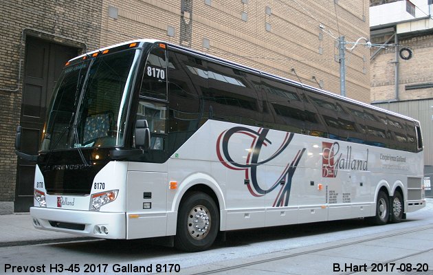 BUS/AUTOBUS: Prevost H3-45 2017 Galland