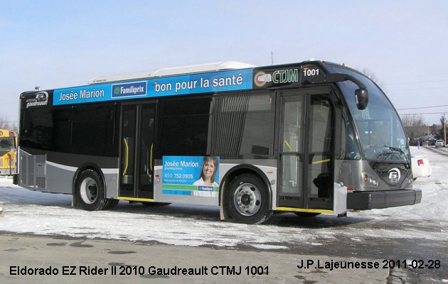 BUS/AUTOBUS: Eldorado EZ Rider II  2010 Gaudreault