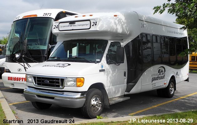 BUS/AUTOBUS: Startran Mid-size 2013 Gaudreault