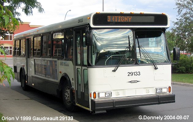 BUS/AUTOBUS: Orion V 1999 Gaudreault