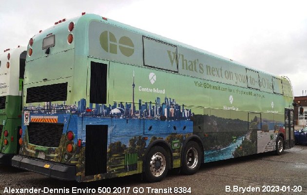 BUS/AUTOBUS: Alexander-Dennis Enviro 500 2017 Go Transit