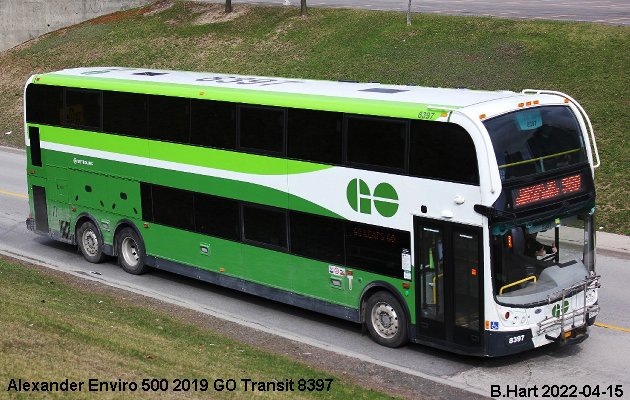 BUS/AUTOBUS: Alexander-Dennis Enviro 500 2019 Go Transit