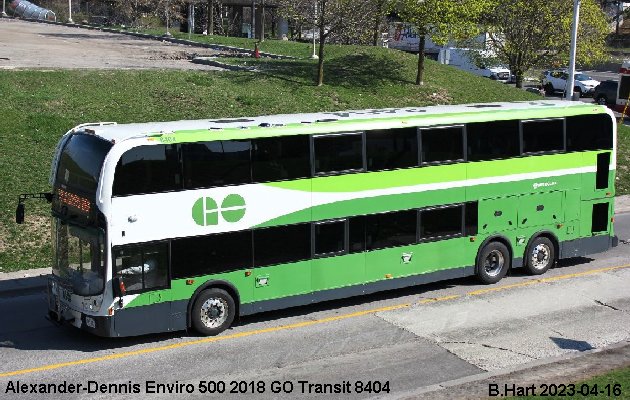 BUS/AUTOBUS: Alexander-Dennis Enviro 500 2018 Go Transit