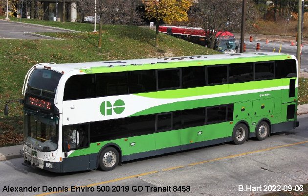 BUS/AUTOBUS: Alexander-Dennis Enviro 500 2019 Go Transit