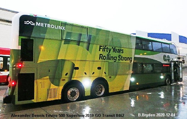 BUS/AUTOBUS: Alexander-Dennis Enviro 500 Superlow 2019 GO Transit