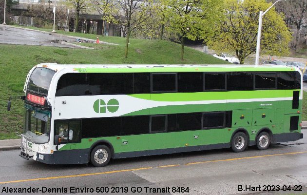 BUS/AUTOBUS: Alexander-Dennis Enviro 500 2019 Go Transit