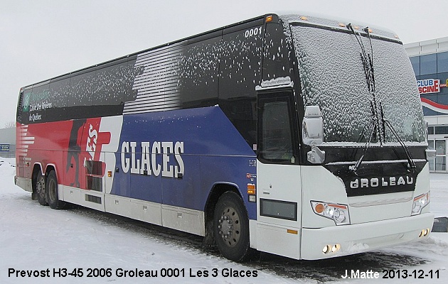 BUS/AUTOBUS: Prevost H3-45 2006 Groleau