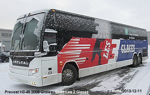 BUS/AUTOBUS: Prevost H3-45 2006 Groleau