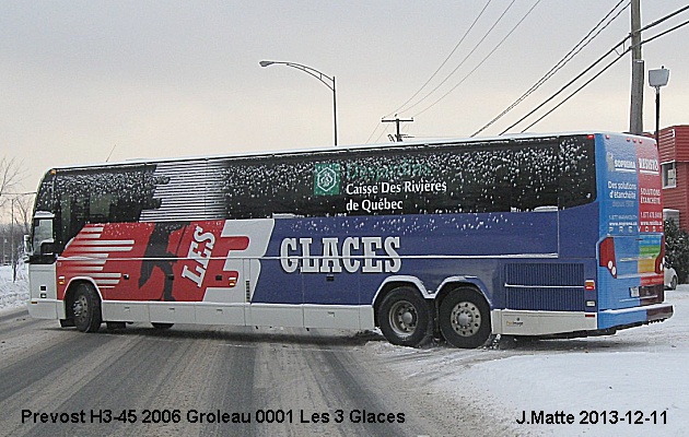 BUS/AUTOBUS: Prevost H3-45 2006 Groleau