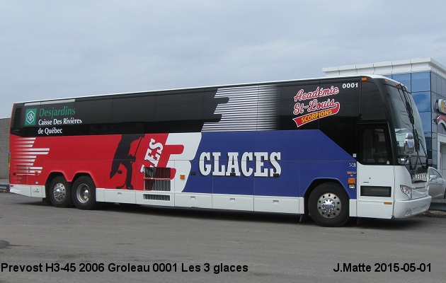BUS/AUTOBUS: Prevost H3-45 2006 Groleau