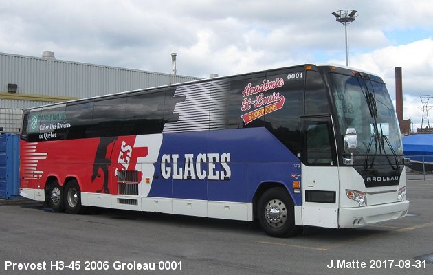 BUS/AUTOBUS: Prevost H3-45 2006 Groleau