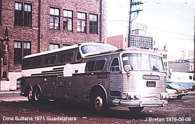 BUS/AUTOBUS: Dina Sultana 1971 Gualadahara