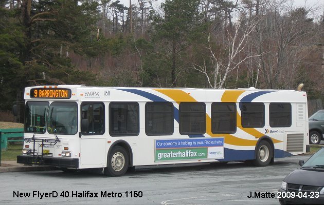 BUS/AUTOBUS: New Flyer D40 2006 Halifax Metro