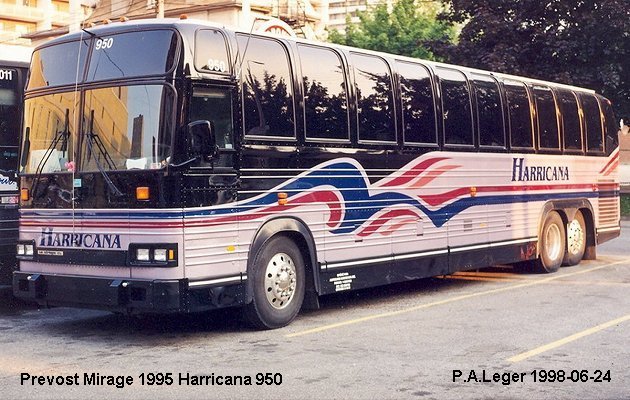 BUS/AUTOBUS: Prevost Mirage 1995 Harricana