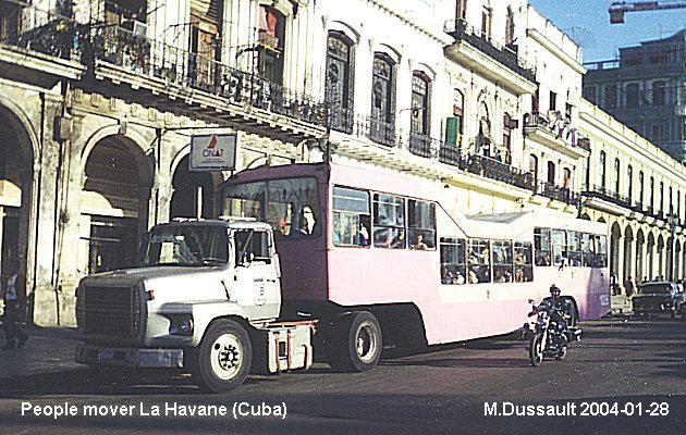 BUS/AUTOBUS: Havane People Mover 1998 Havane