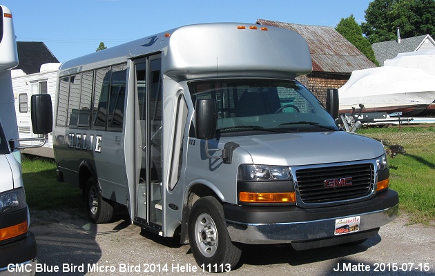 BUS/AUTOBUS: Blue Bird Microbird 2014 Helie