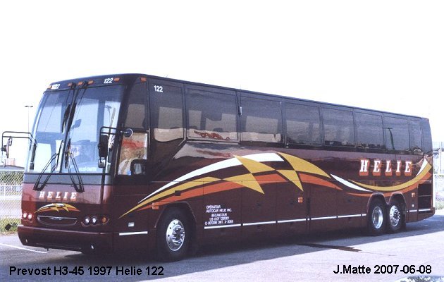 BUS/AUTOBUS: Prevost H3-45 1997 Helie