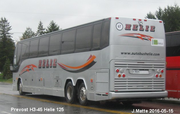 BUS/AUTOBUS: Prevost H3-45 1996 Helie