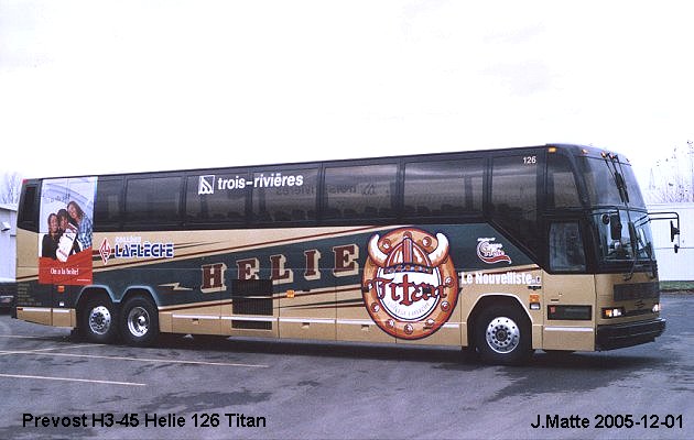 BUS/AUTOBUS: Prevost H3-45 1998 Helie