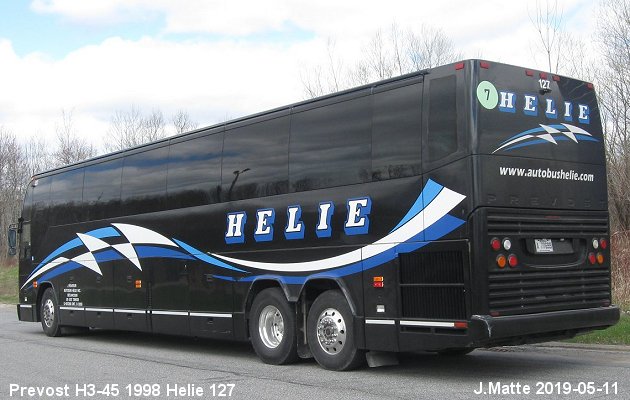 BUS/AUTOBUS: Prevost H3-45 1998 Helie