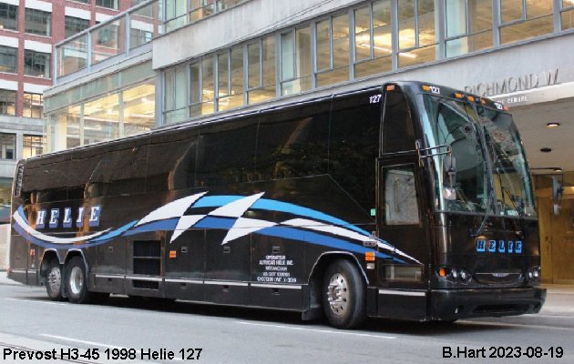 BUS/AUTOBUS: Prevost H3-45 1998 Helie