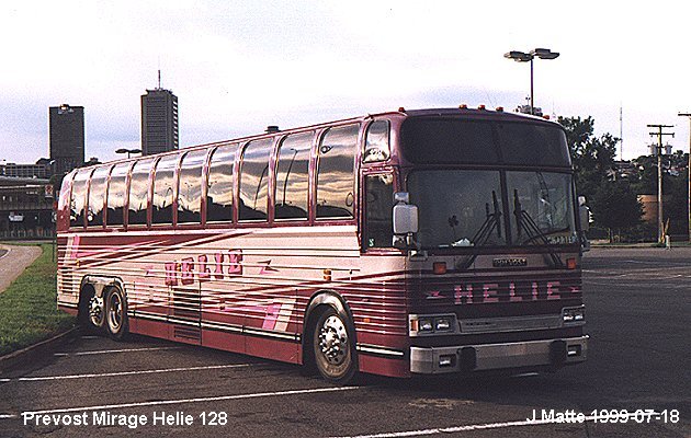 BUS/AUTOBUS: Prevost Le Mirage 1996 Helie