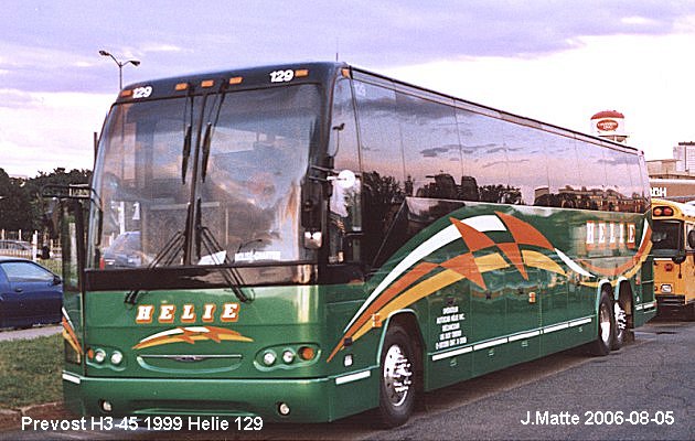 BUS/AUTOBUS: Prevost H3-45 1999 Helie