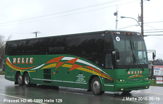 BUS/AUTOBUS: Prevost H3-45 1999 Helie