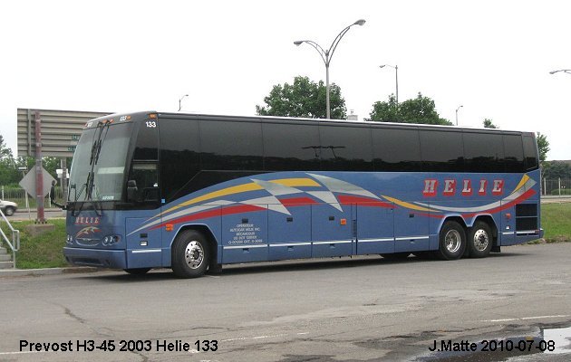 BUS/AUTOBUS: Prevost H3-45 2003 Helie