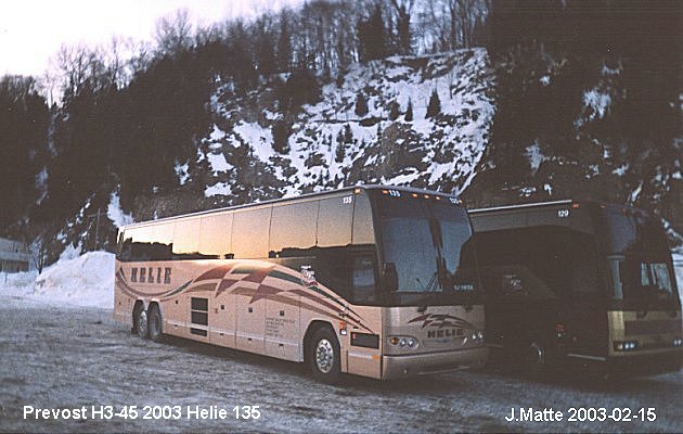 BUS/AUTOBUS: Prevost H3-45 2003 Helie