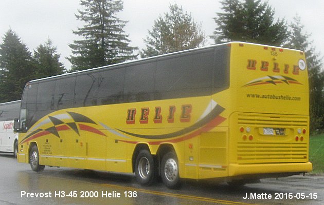 BUS/AUTOBUS: Prevost H3-45 2000 Helie