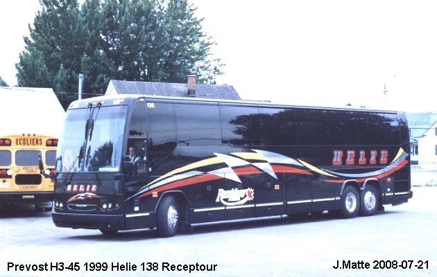 BUS/AUTOBUS: Prevost H3-45 1999 Helie