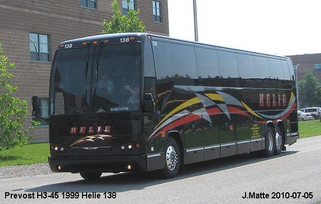 BUS/AUTOBUS: Prevost H3-45 1999 Helie