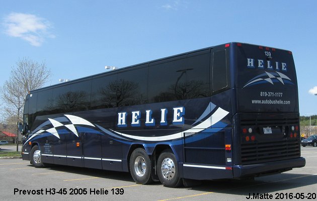 BUS/AUTOBUS: Prevost H3-45 2005 Helie