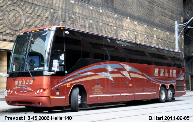 BUS/AUTOBUS: Prevost H3-45 2006 Helie