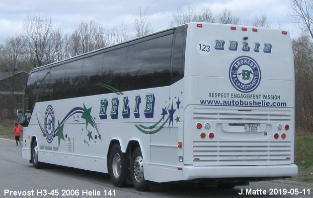 BUS/AUTOBUS: Prevost H3-45 2006 Helie