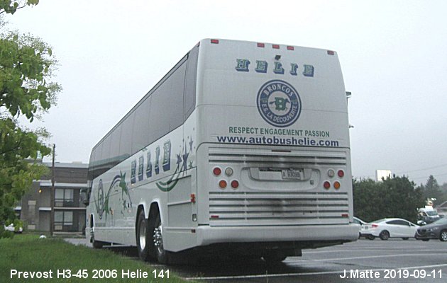 BUS/AUTOBUS: Prevost H3-45 2006 Helie