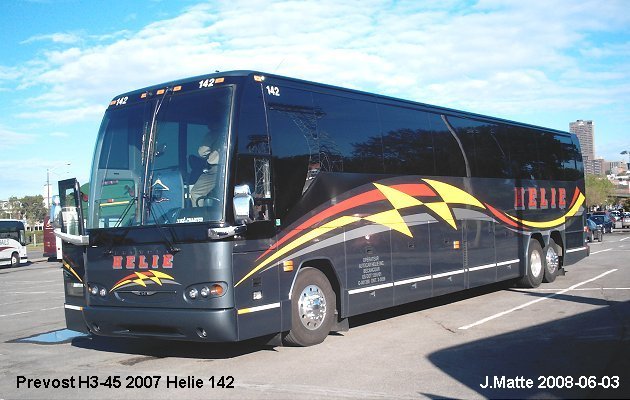 BUS/AUTOBUS: Prevost H3-45 2007 Helie