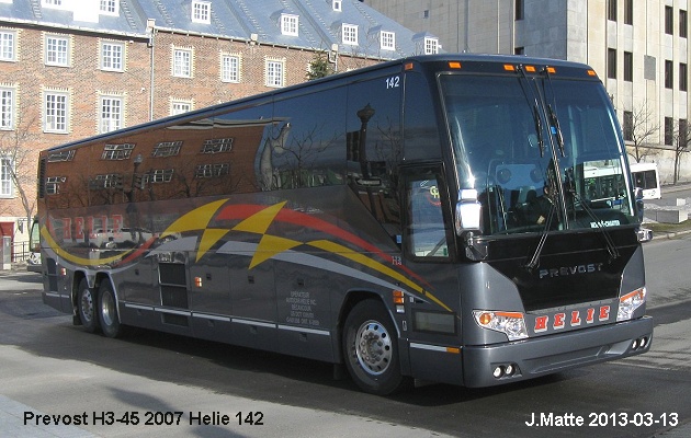 BUS/AUTOBUS: Prevost H3-45 2007 Helie