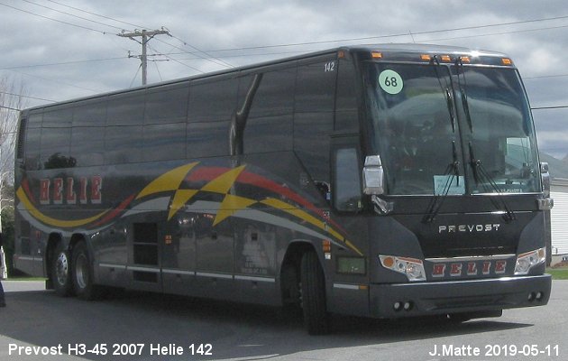 BUS/AUTOBUS: Prevost H3-45 2007 Helie