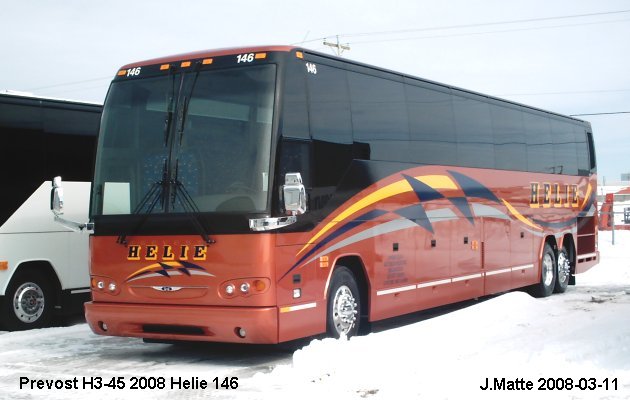 BUS/AUTOBUS: Prevost H3-45 2008 Helie