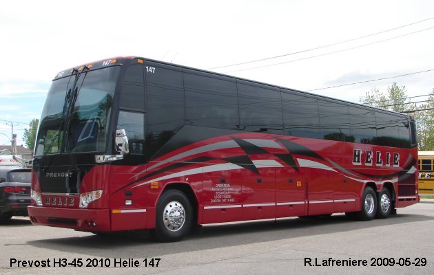 BUS/AUTOBUS: Prevost H3-45 2010 Helie