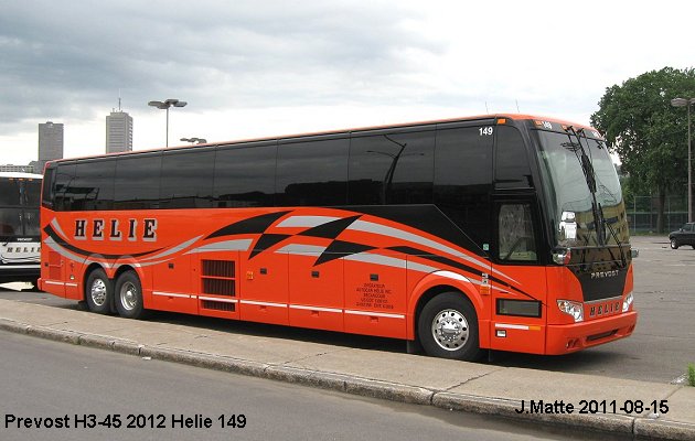 BUS/AUTOBUS: Prevost H3-45 2012 Helie