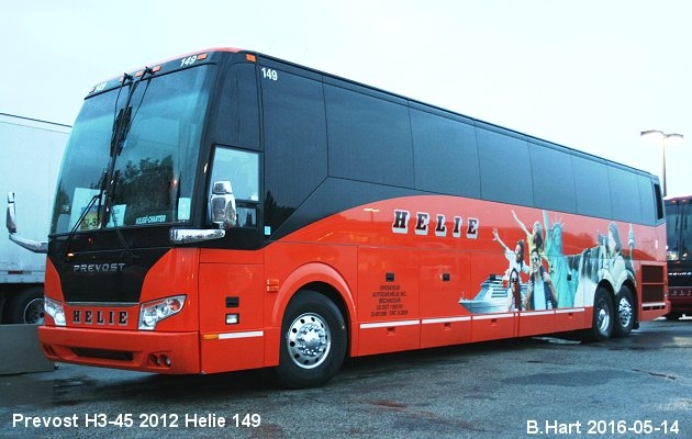 BUS/AUTOBUS: Prevost H3-45 2012 Helie