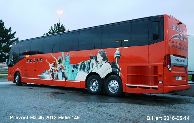 BUS/AUTOBUS: Prevost H3-45 2012 Helie