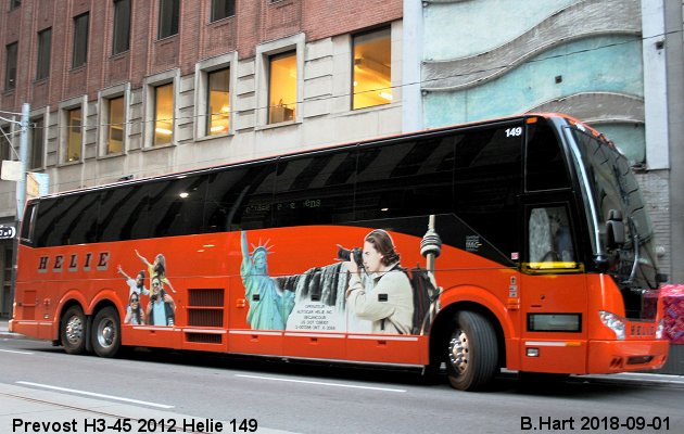 BUS/AUTOBUS: Prevost H3-45 2012 Helie