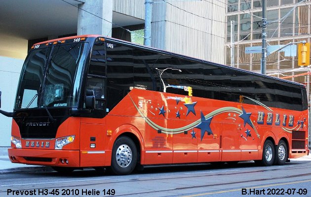 BUS/AUTOBUS: Prevost H3-45 2010 Helie