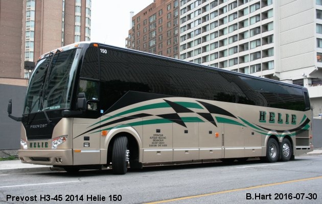 BUS/AUTOBUS: Prevost H3-45 2014 Helie